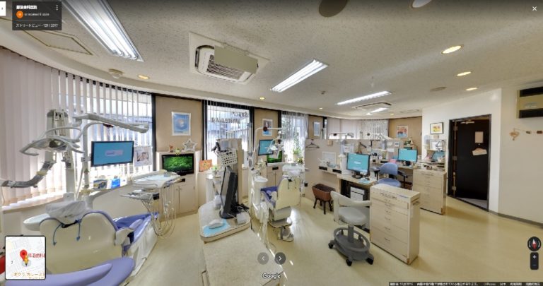 埼玉県蓮田市の勝沼歯科医院様のストリートビュー埋め込み画像