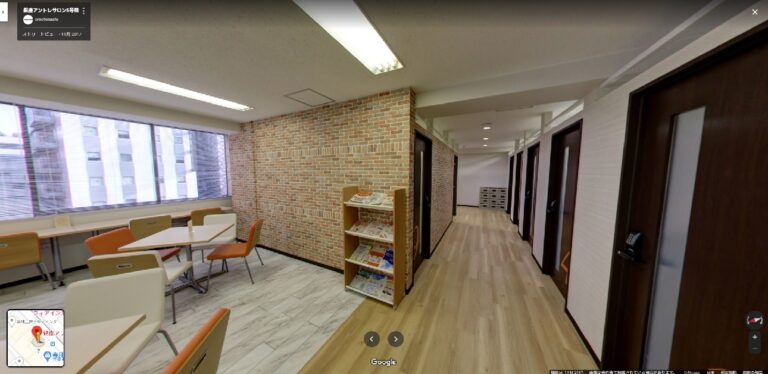 東京都中央区築地の銀座アントレサロン5号館様のストリートビュー埋め込み画像