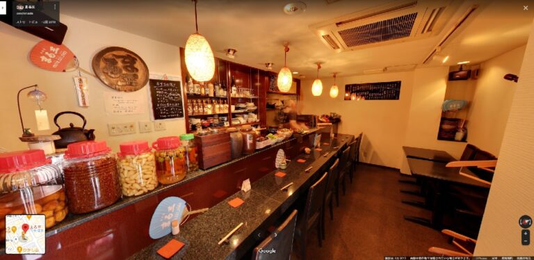 兵庫県神戸市中央区の料理屋 まる三様のストリートビュー埋め込み画像