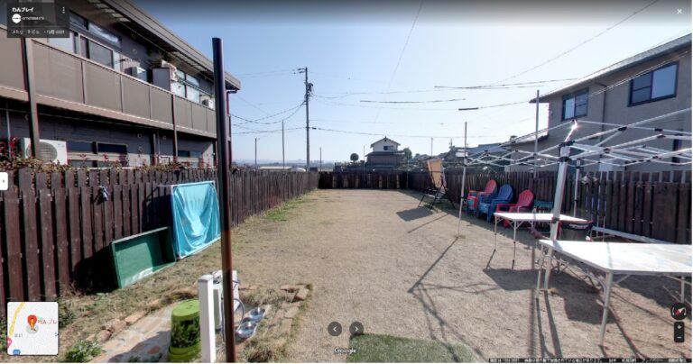 愛知県豊田市のわんプレイ様　ドッグランのストリートビュー埋め込み画像
