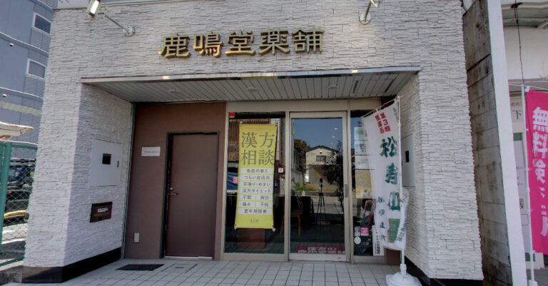 奈良県奈良市漢方の鹿鳴堂薬舗様のストリートビュー埋め込み画像