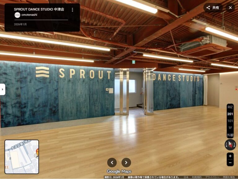 大阪府大阪市のSPROUT DANCE STUDIO 中津店様のスタジオ画像